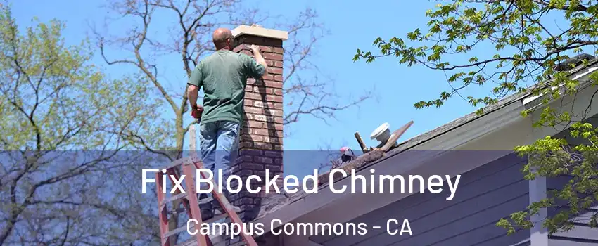 Fix Blocked Chimney Campus Commons - CA
