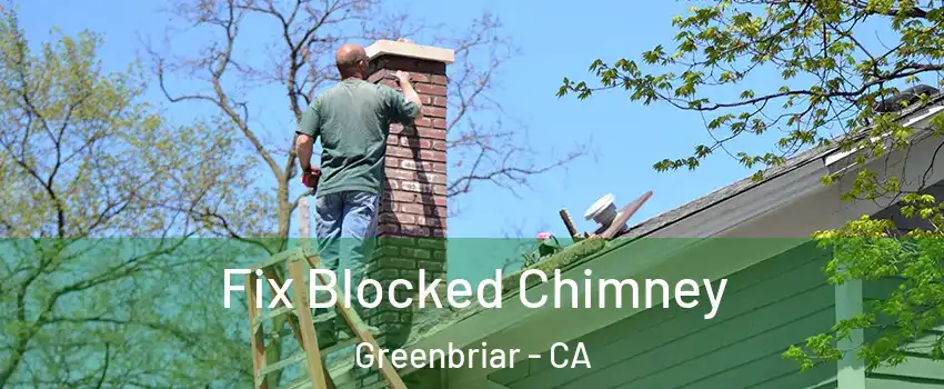 Fix Blocked Chimney Greenbriar - CA