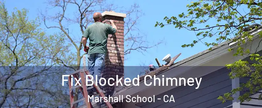 Fix Blocked Chimney Marshall School - CA