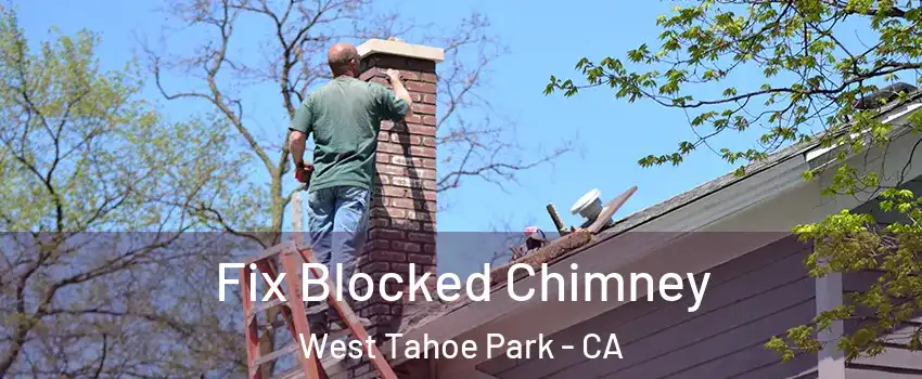 Fix Blocked Chimney West Tahoe Park - CA