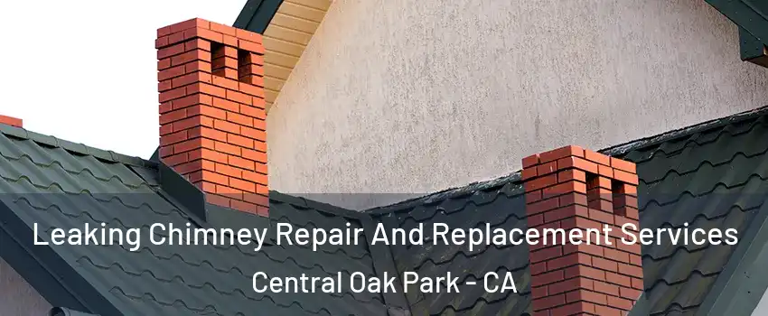 Leaking Chimney Repair And Replacement Services Central Oak Park - CA