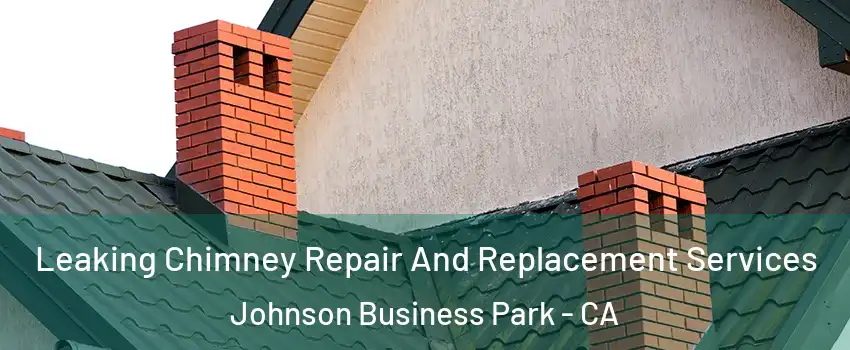 Leaking Chimney Repair And Replacement Services Johnson Business Park - CA