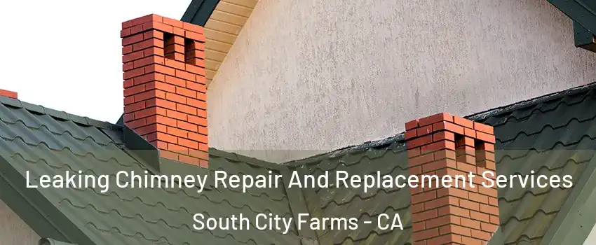 Leaking Chimney Repair And Replacement Services South City Farms - CA